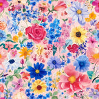 Petal Parade Pattern 7 Minky Fabric