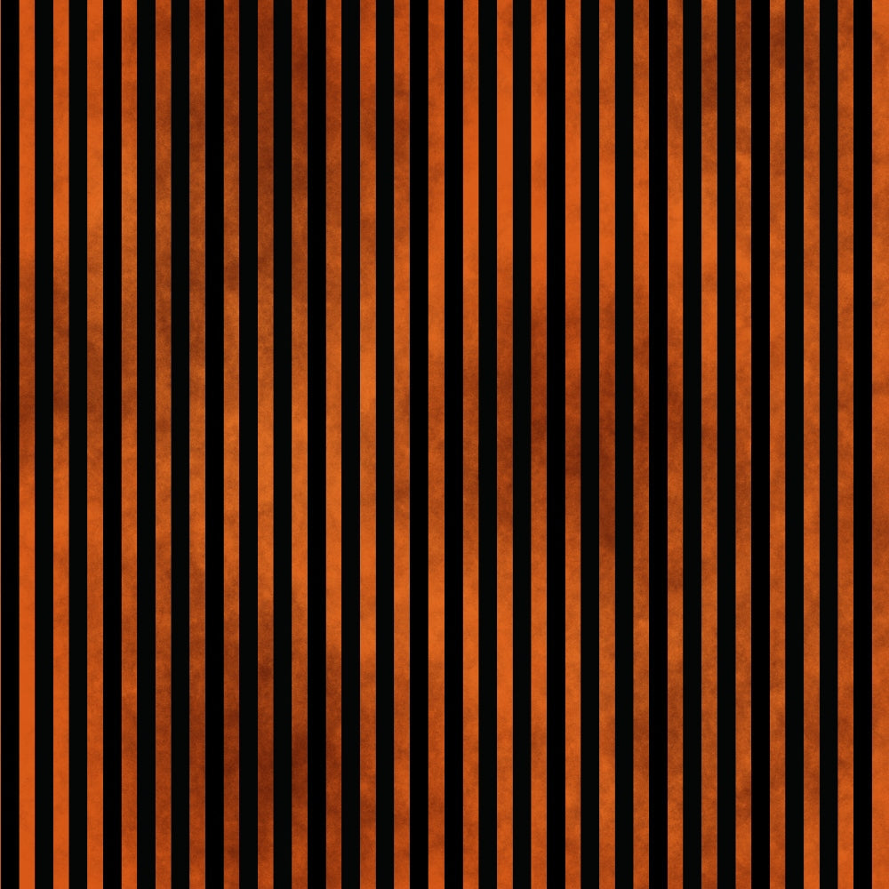 Vertical black and orange stripes creating a pattern.