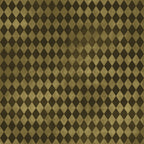 A vintage-style diamond pattern with alternating dark and light brown colors.