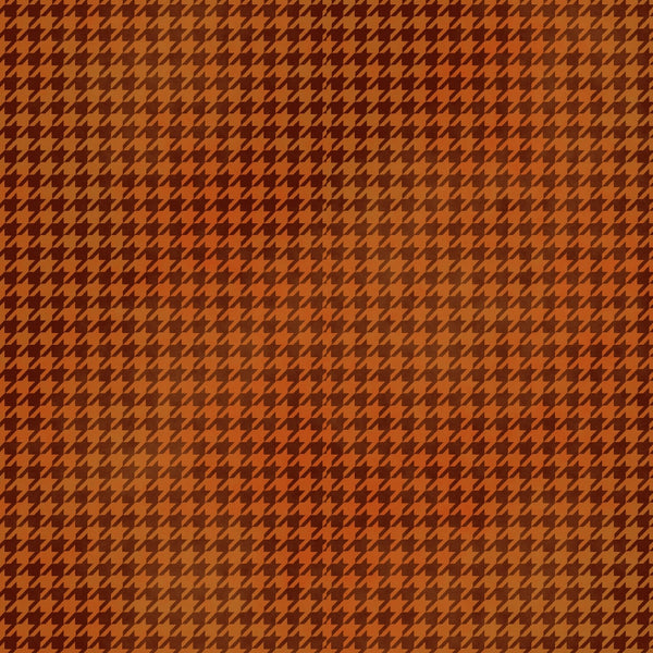 A seamless brown and orange houndstooth pattern.