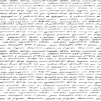 Handwritten cursive text densely covers a textured off-white surface. The script is repetitive and overlapping, creating an intricate, patterned appearance.