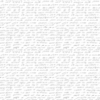 A handwritten page filled with looping cursive text in a repetitive, overlapping pattern, creating a dense, textured background of script.