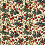 Heirloom Berry Patch Pattern 1 Minky Fabric