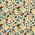 Heirloom Berry Patch Pattern 10 Minky Fabric