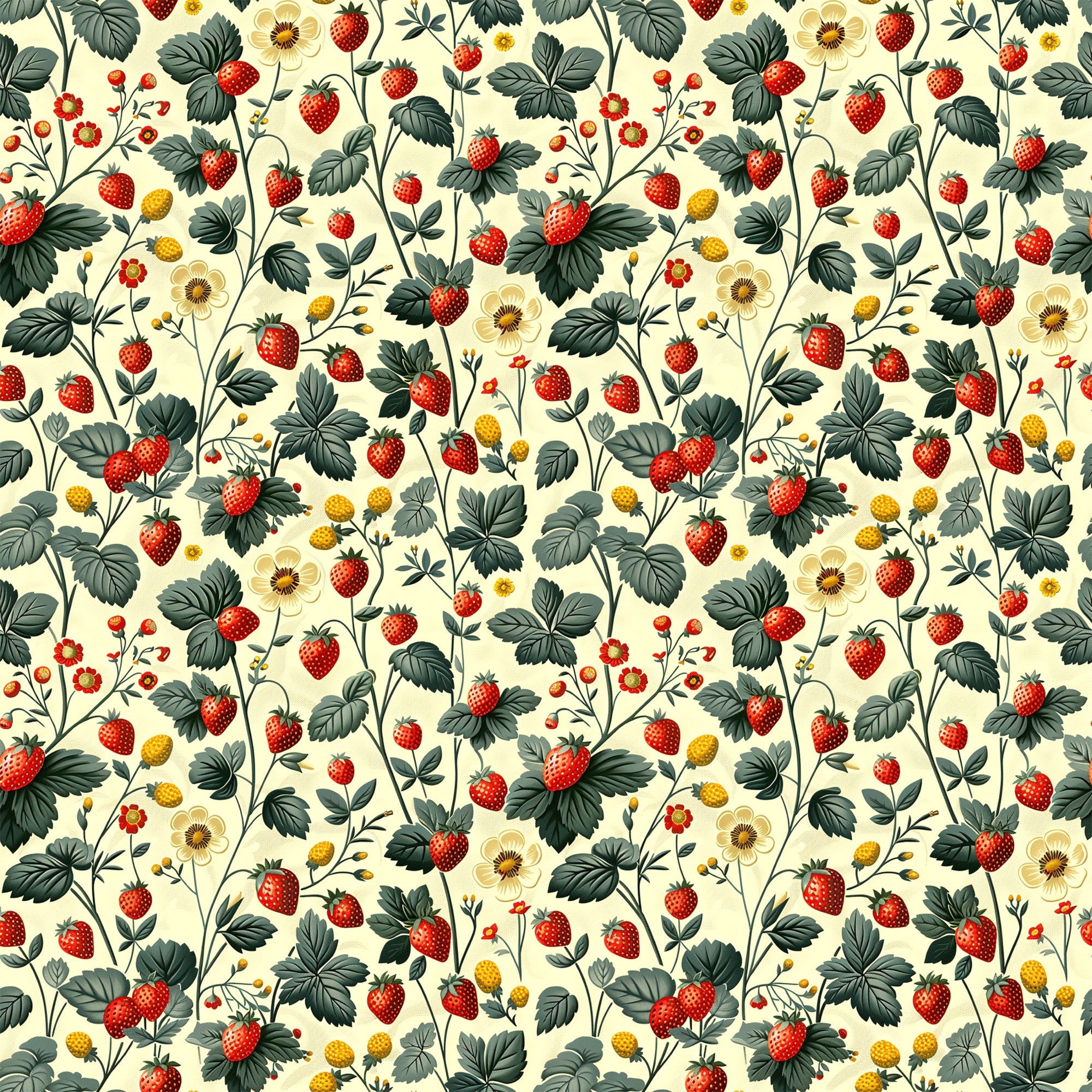 Heirloom Berry Patch Pattern 10 Minky Fabric