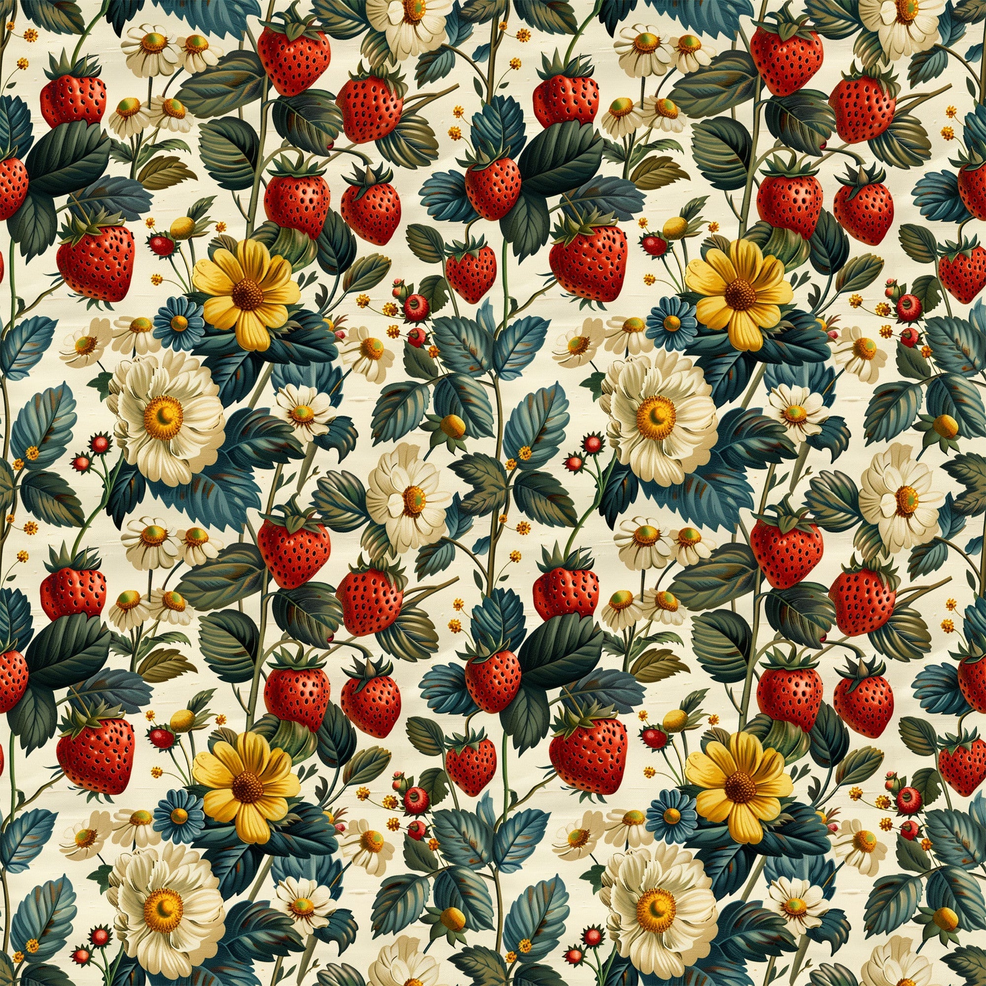 Heirloom Berry Patch Pattern 12 Minky Fabric
