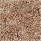 '- Watercolor Cheetah Print 2 Fabric - fabric - Animal print textile - Brown spotted pattern - Soft fabric material - Natural tones design - Textile for sewing projects - Premium quilting fabric