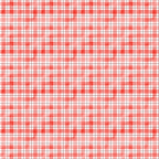 coral pink, salmon pink, watercolor effect, plaid pattern, gingham checks, checkered design, lumberjack plaid, buffalo check,, fabric panel, soft pastels, rustic pattern, country style, geometric design, repeated blocks, crafting fabric, sewing material, pink tones, checker squares