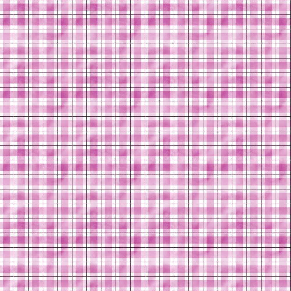 pink, purple, magenta, plaid pattern, gingham, checkered, watercolor effect, soft pastels,, fabric panel, geometric design, square blocks, feminine colors, crafting material, sewing fabric, repeating pattern, cotton textile, quilt blocks, checker pattern, blush tones