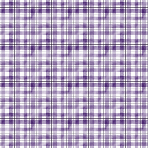 purple, lavender, plaid, gingham, checkered, watercolor, lumberjack, squares, grid pattern,, fabric panel, soft purple, light purple, geometric, rustic, country style, crosshatch, woven look, crafting fabric