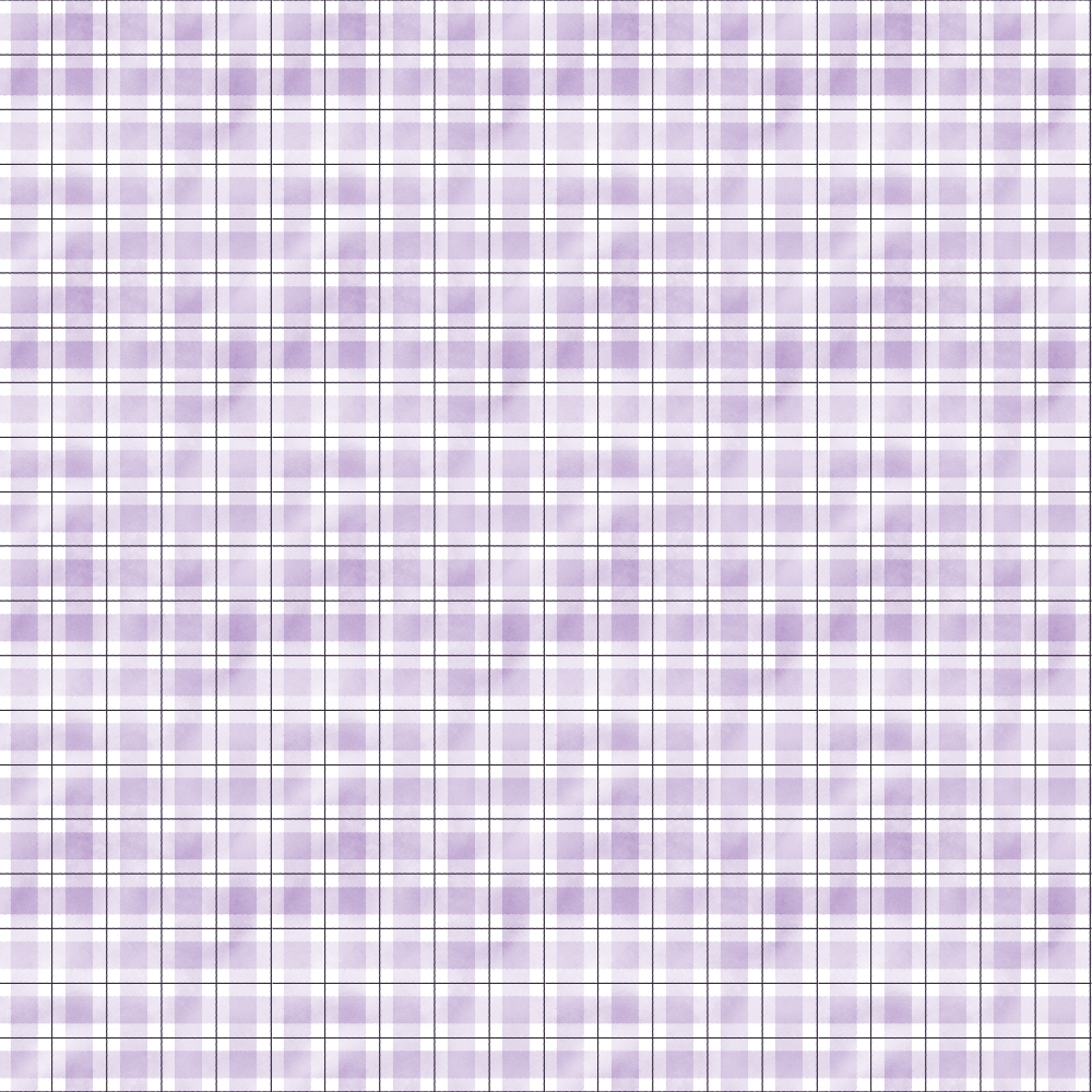lavender, purple, plaid pattern, gingham, checkered, watercolor style, soft pastels,, fabric panel, geometric design, squares, grid pattern, crafting material, sewing fabric, patchwork, textile, feminine colors, delicate hues, repeating pattern, cotton fabric