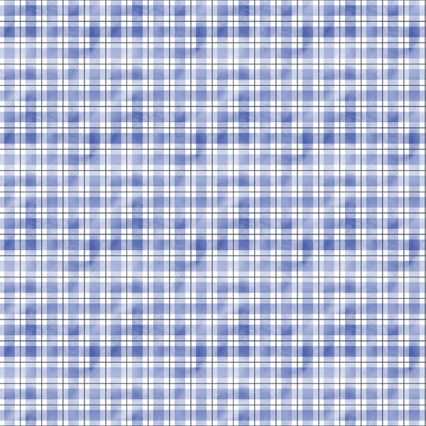 blue, white, plaid, gingham, checkered, watercolor, soft pastels,, fabric panel, geometric pattern, squares, grid design, crafting material, sewing fabric, periwinkle blue, light blue, repeating pattern, textile design, quilt blocks