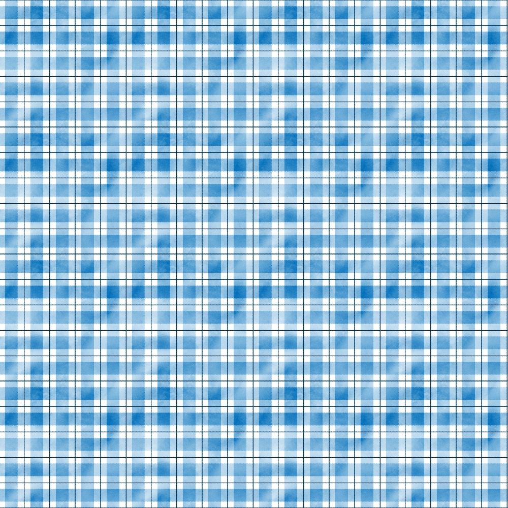 blue plaid, watercolor effect, gingham pattern, checkered design, light blue, medium blue, soft blues,, fabric panel, rustic pattern, country style, lumberjack plaid, geometric design, repeating squares, crafting material, sewing fabric, patchwork squares, grid pattern, casual aesthetic, handmade look