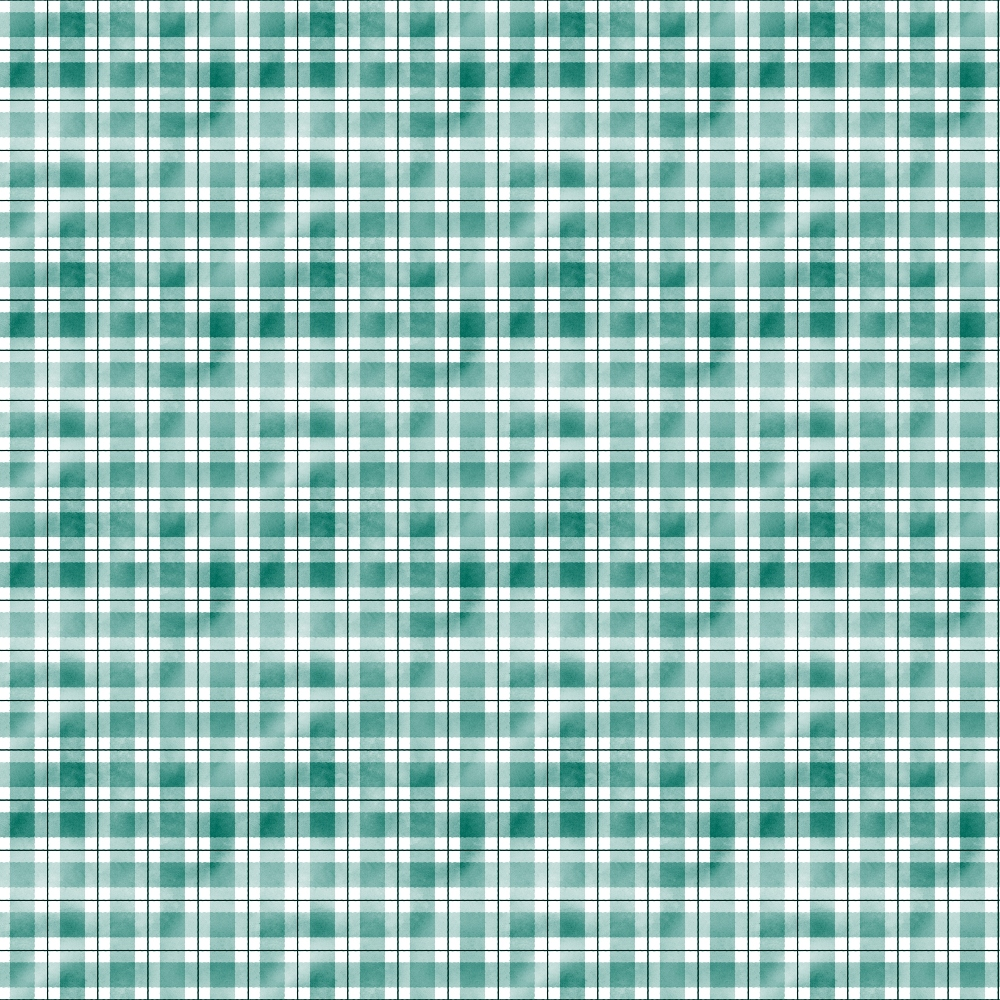 teal, sage green, mint green, plaid pattern, checkered, gingham, watercolor effect, lumberjack plaid,, fabric panel, geometric design, rustic, outdoorsy, soft brushed texture, repeating pattern, masculine plaid, country style, crafting fabric