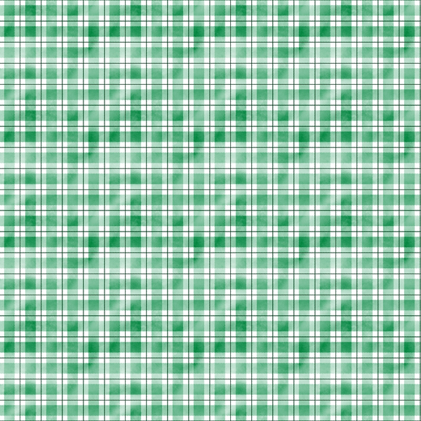 green plaid, watercolor effect, gingham pattern, checkered design, sage green, mint green, forest green, white squares, geometric pattern,, fabric panel, rustic style, lumberjack theme, cottage core, soft pastels, repeating motif, crafting material, patchwork squares, country style, woodsy aesthetic