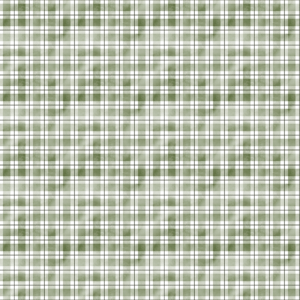 sage green, olive green, light green, plaid pattern, gingham, checkered, watercolor style, soft texture,, fabric panel, geometric design, rustic, lumberjack, country style, muted tones, repeating pattern, squares, woven look, natural colors, outdoor theme