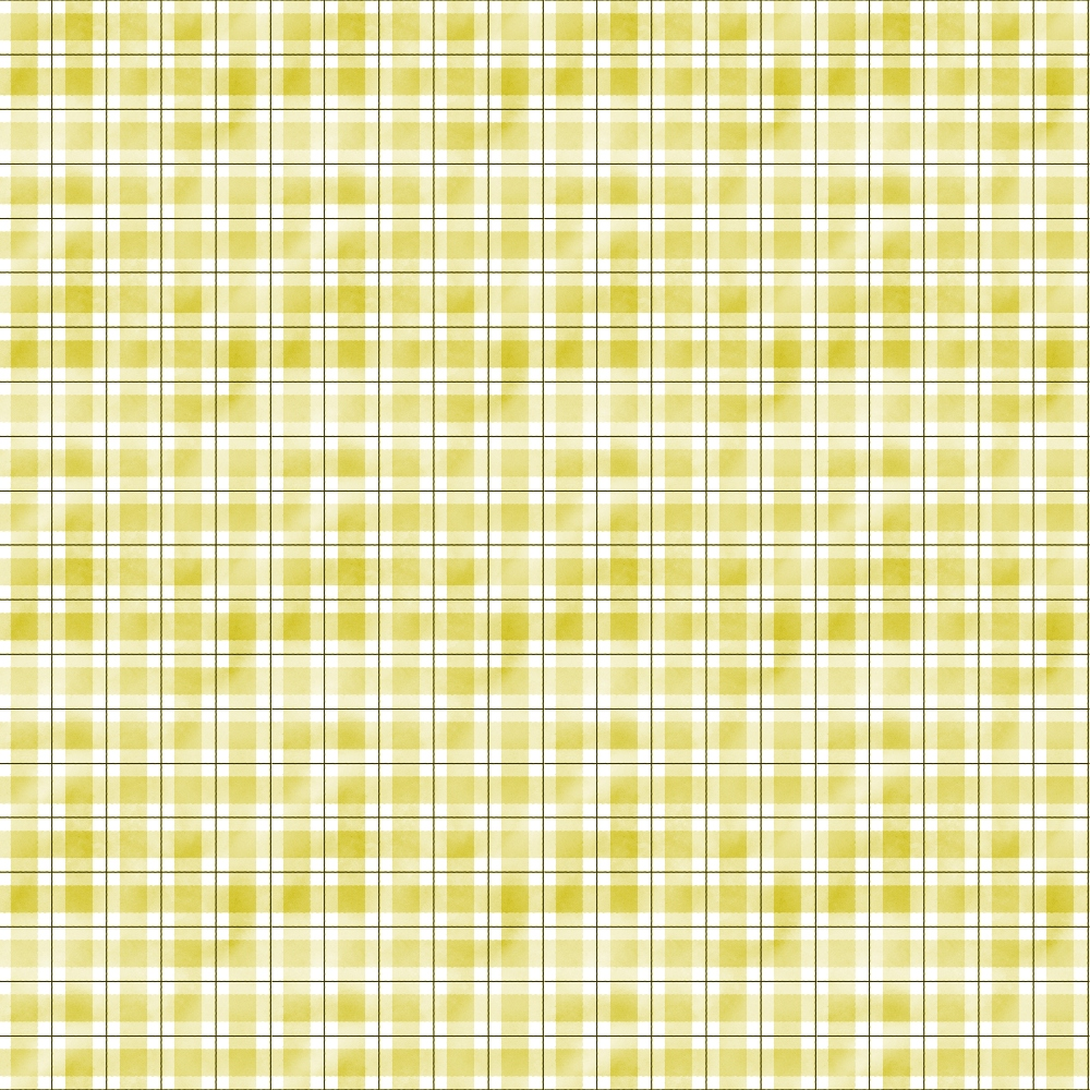 yellow, mustard, gold, cream, plaid pattern, gingham, checkered, watercolor effect, soft texture,, fabric panel, rustic, country style, geometric design, squares, grid pattern, lumberjack plaid, cottage core, vintage inspired, muted tones