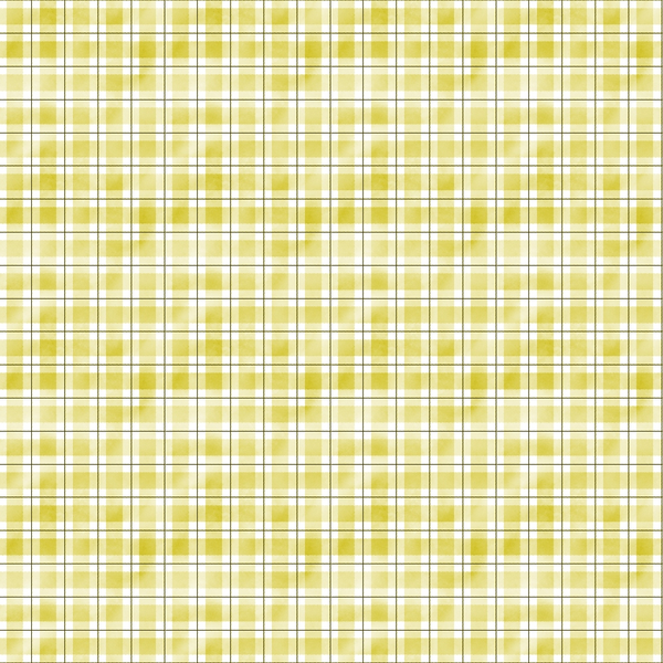 yellow, mustard, gold, cream, plaid pattern, gingham, checkered, watercolor effect, soft texture,, fabric panel, rustic, country style, geometric design, squares, grid pattern, lumberjack plaid, cottage core, vintage inspired, muted tones