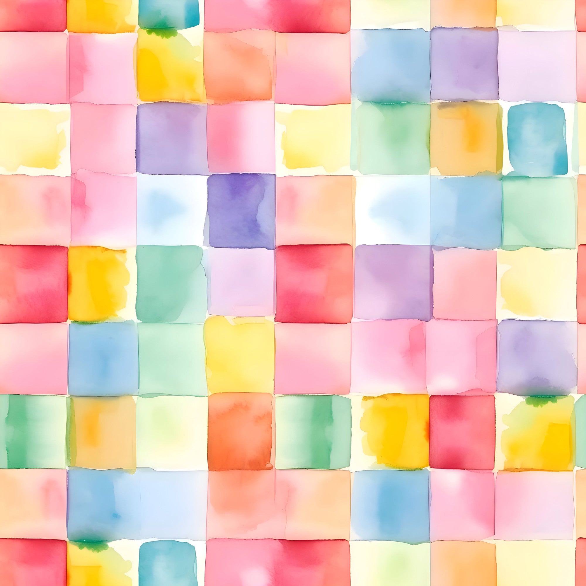 Sorbet Squares Pattern 11 Minky Fabric