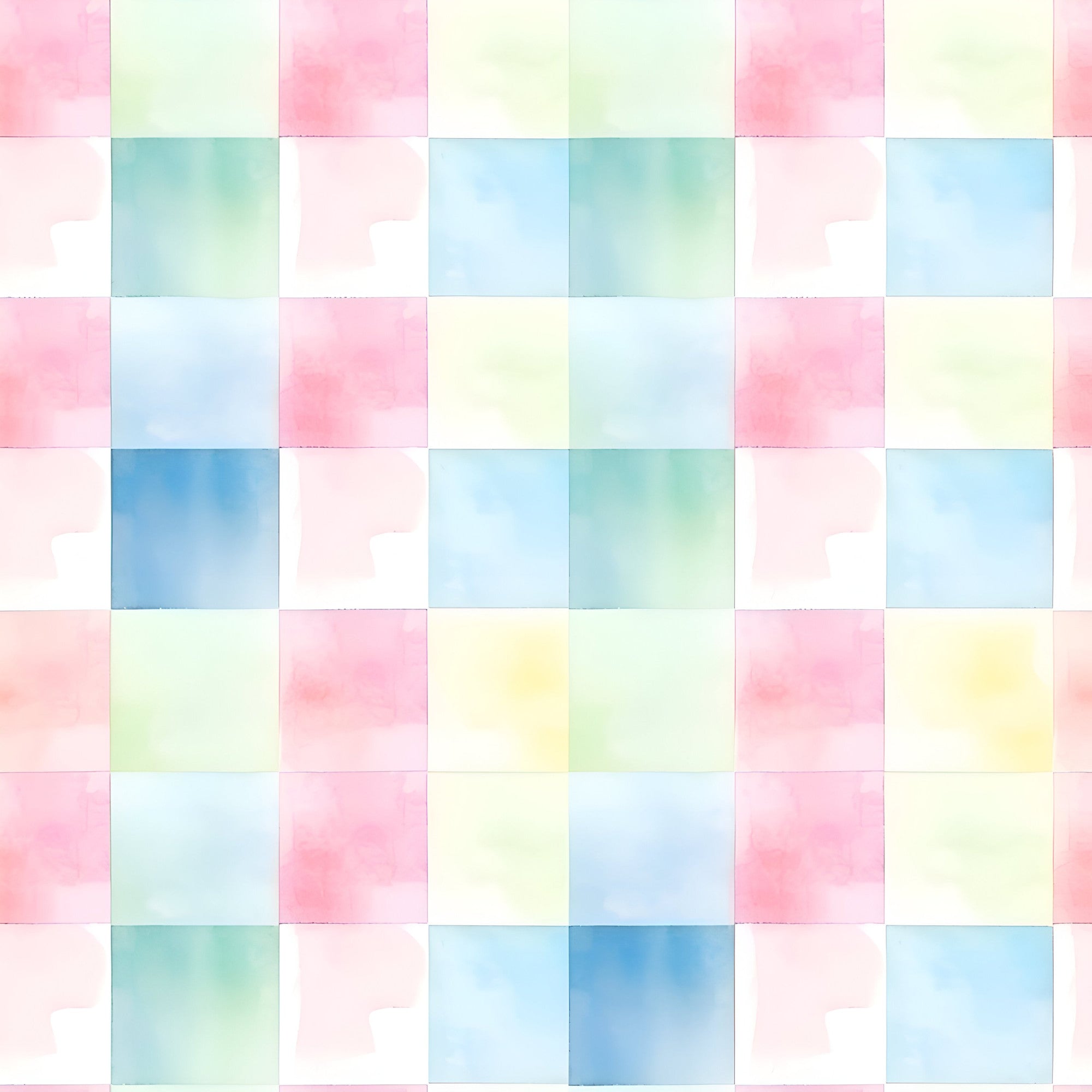 Sorbet Squares Pattern 5 Minky Fabric