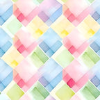 Sorbet Squares Pattern 7 Minky Fabric
