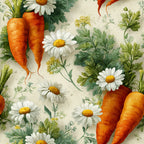 Bunny Blooms Pattern 10 Minky Fabric