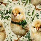 Bunny Blooms Pattern 14 Minky Fabric