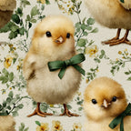 Bunny Blooms Pattern 2 Minky Fabric