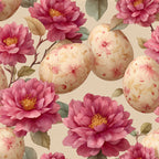 Bunny Blooms Pattern 30 Minky Fabric