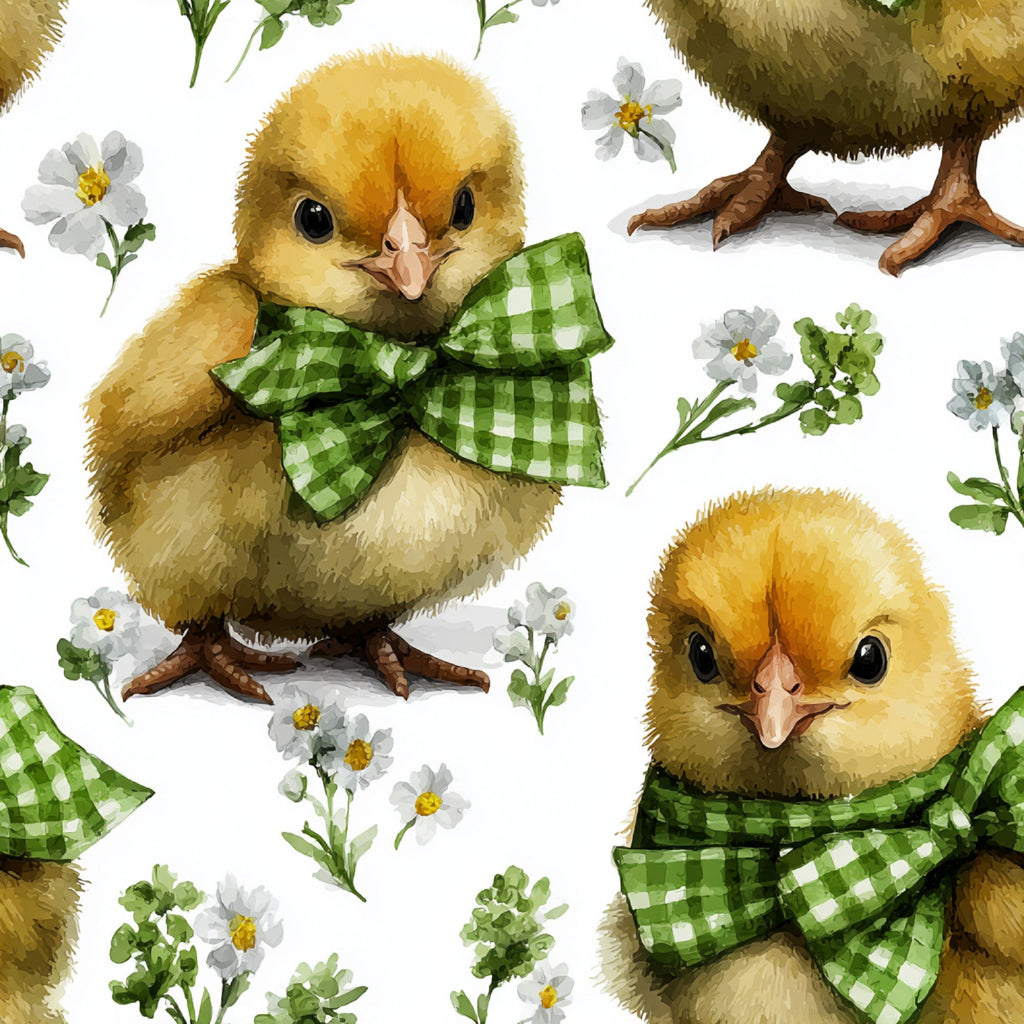 Bunny Blooms Pattern 38 Minky Fabric