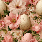 Bunny Blooms Pattern 41 Minky Fabric