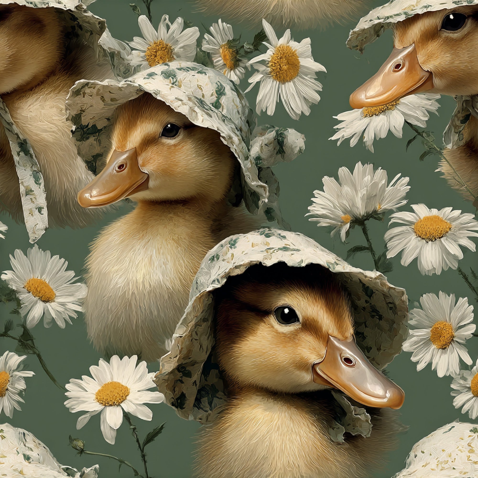 Bunny Blooms Pattern 44 Minky Fabric