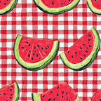 Summer Melon Slices Pattern 11 Minky Fabric