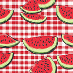 Summer Melon Slices Pattern 7 Minky Fabric