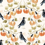 Whimsical Halloween Pattern 3 Minky Fabric