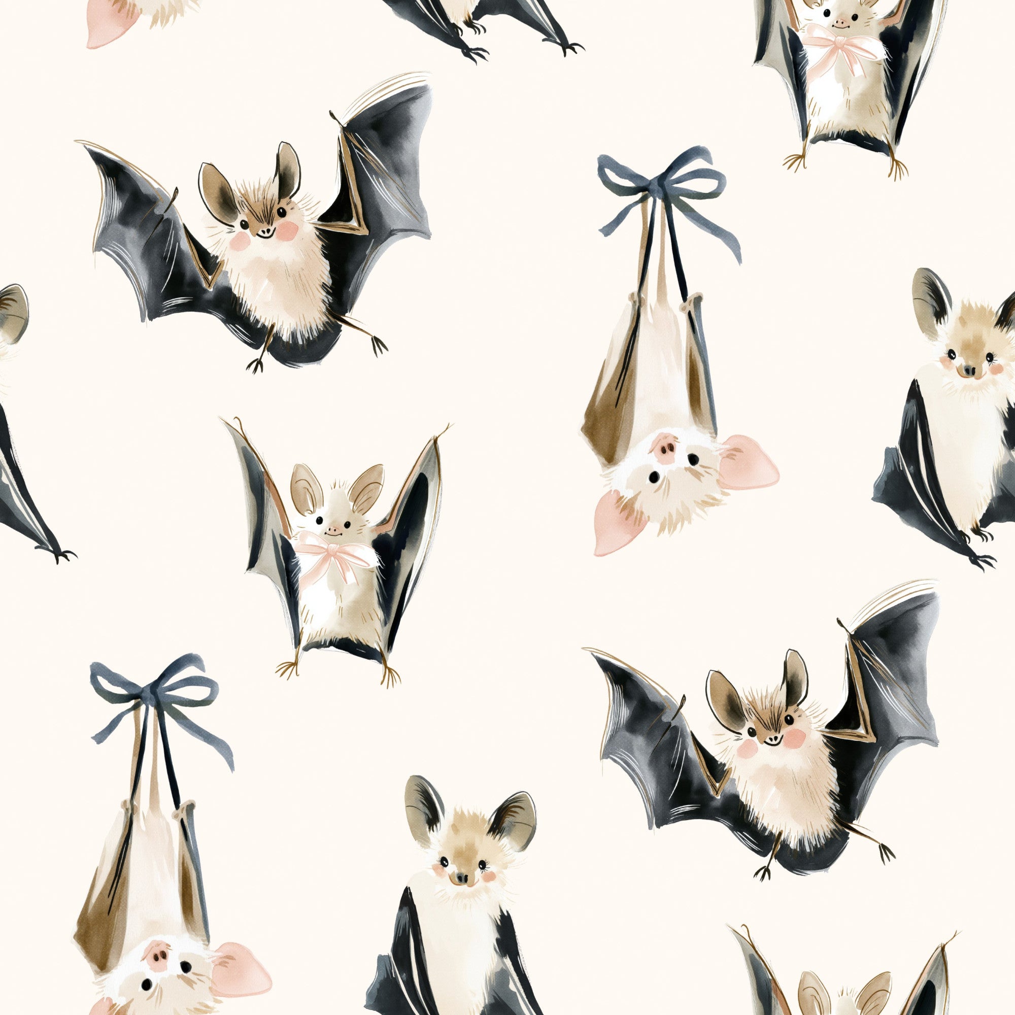 Whimsical Halloween Pattern 4 Minky Fabric