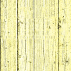 Yellow-tinted wooden planks with visible grain patterns and knots, arranged vertically.