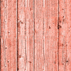 Vertical wooden planks with a red tint, featuring natural grain patterns and knots. The wood has a textured appearance.