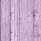 Purple-toned wooden planks with visible grain and knots arranged vertically.