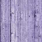A purple-textured wooden surface with vertical planks displaying natural wood grain and knots.