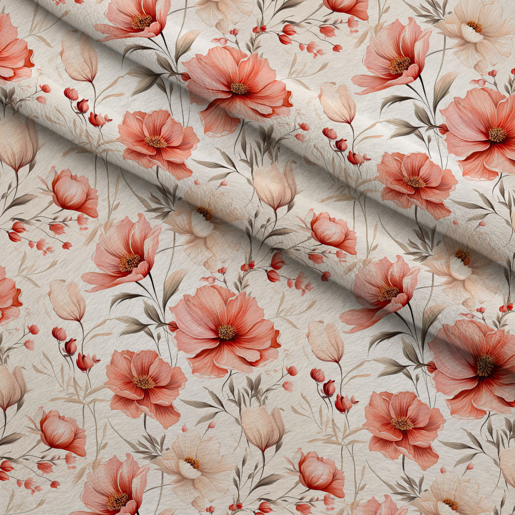 Airy Blooms Pattern 10 Minky Fabric — plush minky folded close-up preview (mv-minky-v1:lying)