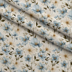 Airy Blooms Pattern 11 Minky Fabric — plush minky folded close-up preview (mv-minky-v1:lying)