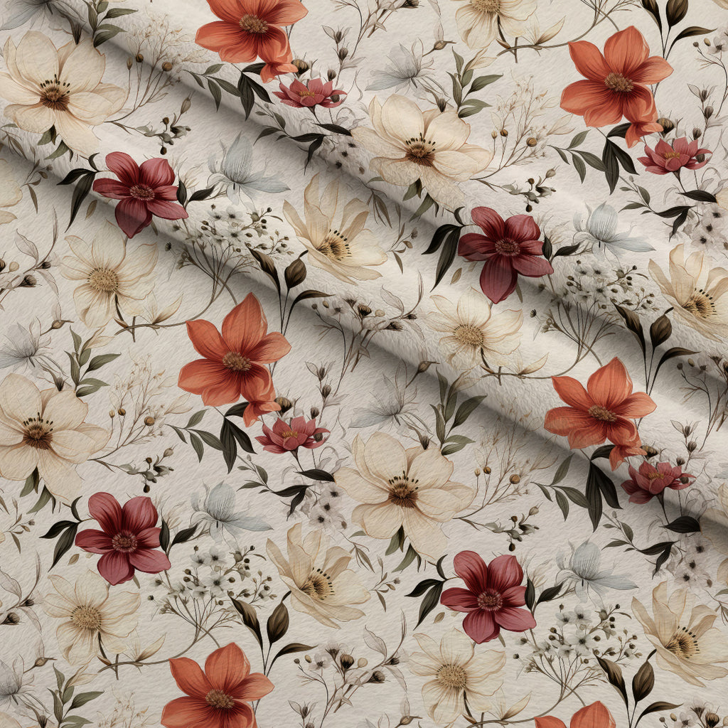 Airy Blooms Pattern 12 Minky Fabric — plush minky folded close-up preview (mv-minky-v1:lying)