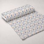 Airy Blooms Pattern 3 Minky Fabric — plush minky unrolled bolt preview (mv-minky-v1:bolt)