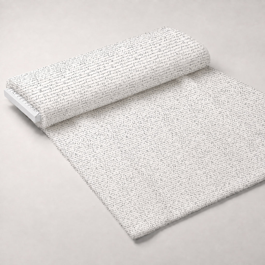 Antique Script Pattern 10 Minky Fabric — plush minky unrolled bolt preview (mv-minky-v1:bolt)