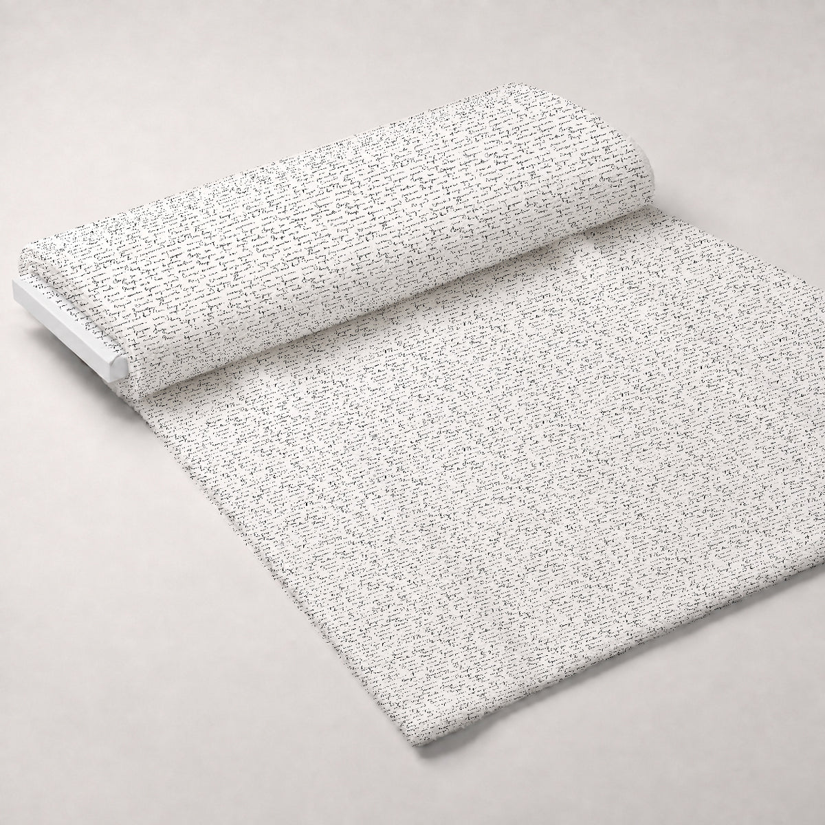 Antique Script Pattern 12 Minky Fabric — plush minky unrolled bolt preview (mv-minky-v1:bolt)