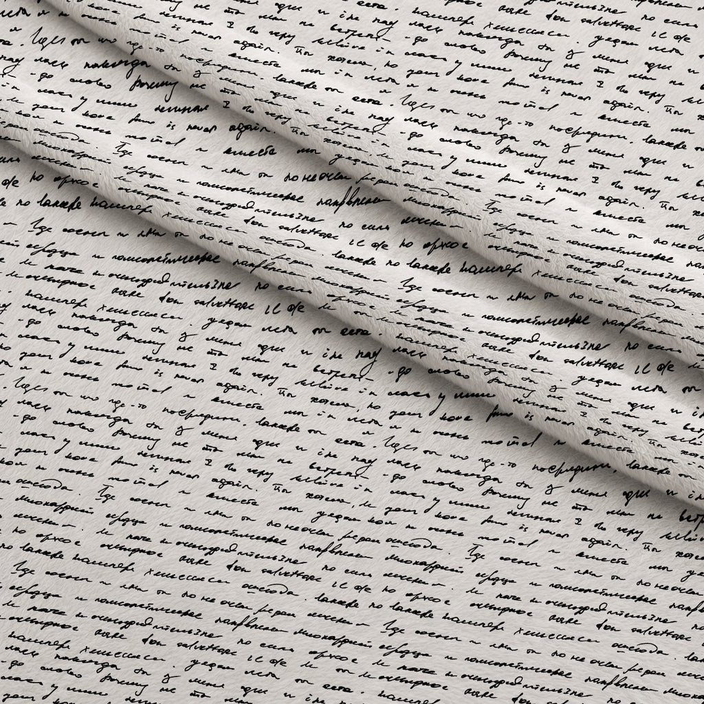 Antique Script Pattern 13 Minky Fabric — plush minky folded close-up preview (mv-minky-v1:lying)
