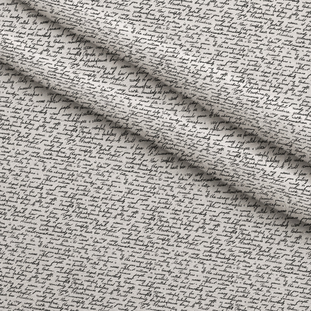 Antique Script Pattern 15 Minky Fabric — plush minky folded close-up preview (mv-minky-v1:lying)