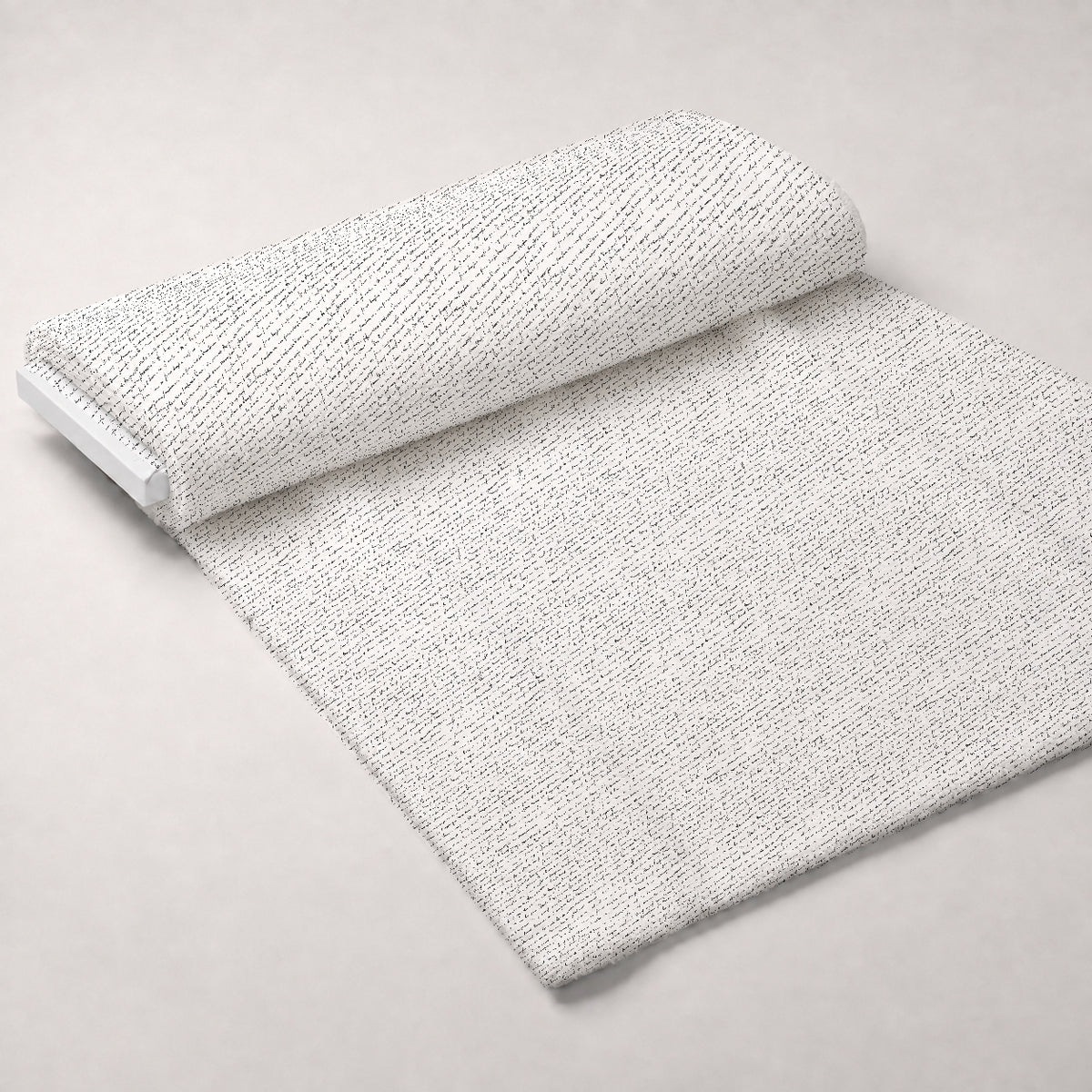 Antique Script Pattern 4 Minky Fabric — plush minky unrolled bolt preview (mv-minky-v1:bolt)