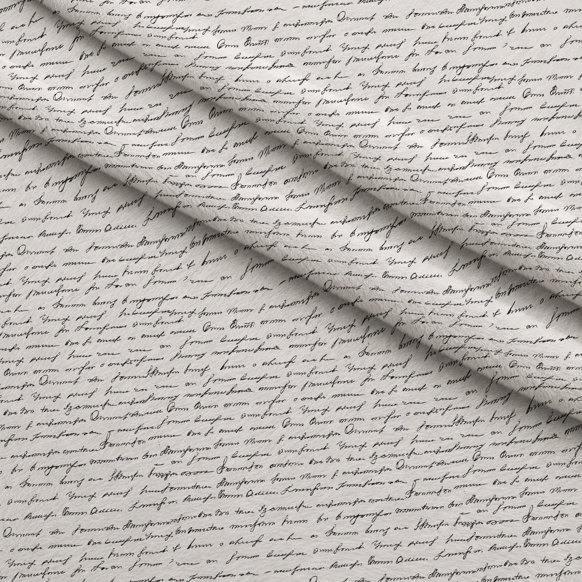 Antique Script Pattern 4 Minky Fabric — plush minky folded close-up preview (mv-minky-v1:lying)
